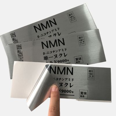 Brushed Gold and Silver Stickers
