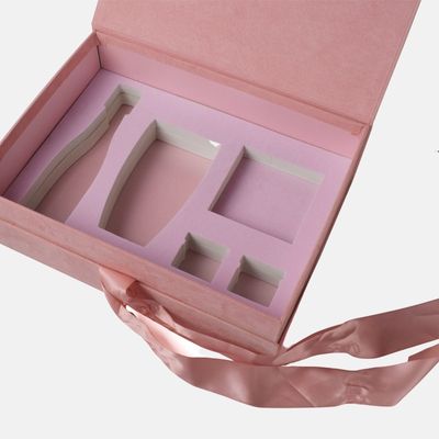 Wholesale Custom Flannel Flip-top Jewelry Gift Boxes