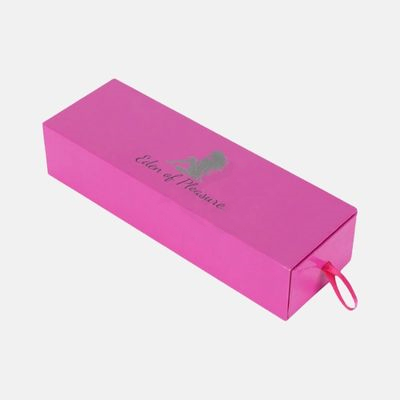 Pink Hair Extension Drawer Gift Box
