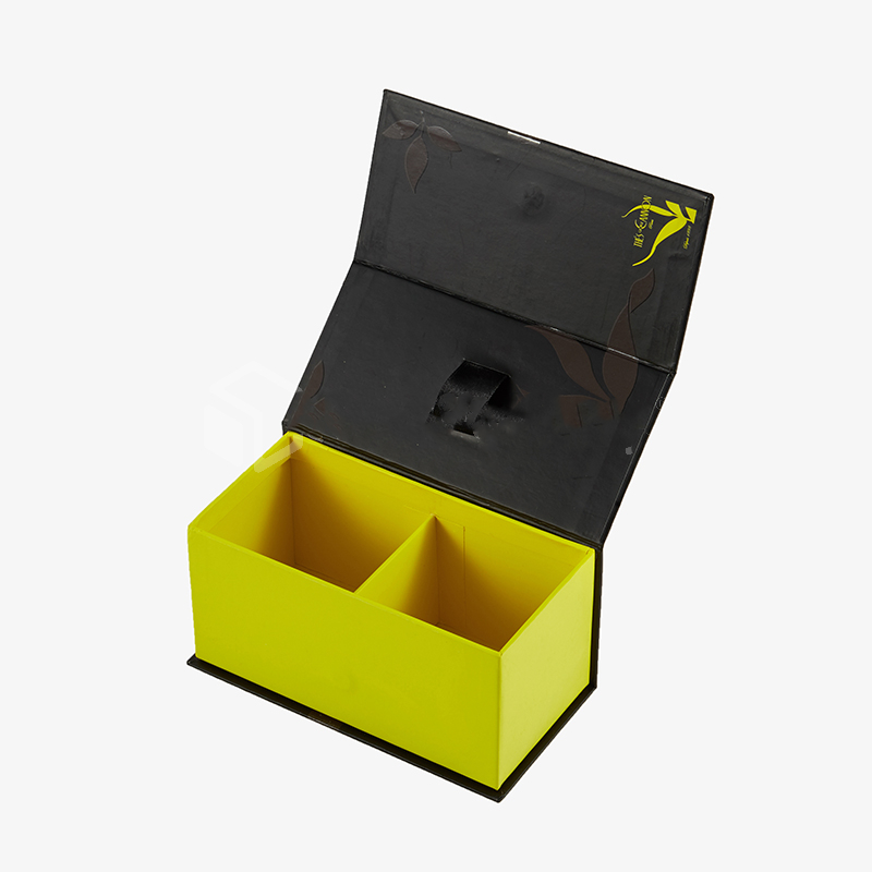 Double Tea Box with Magnetic Closure