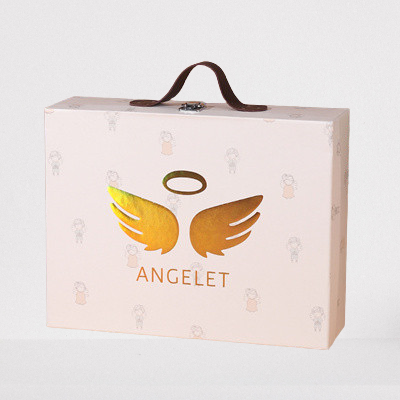 Newborn Gift Set Box with Handle