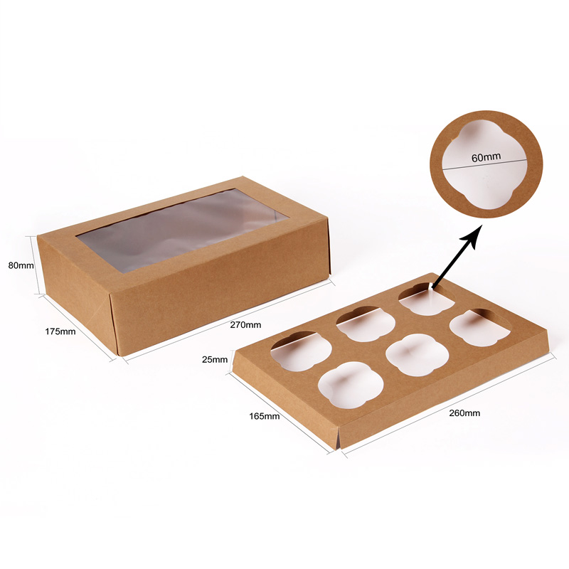 Custom Cup Cake Box 6