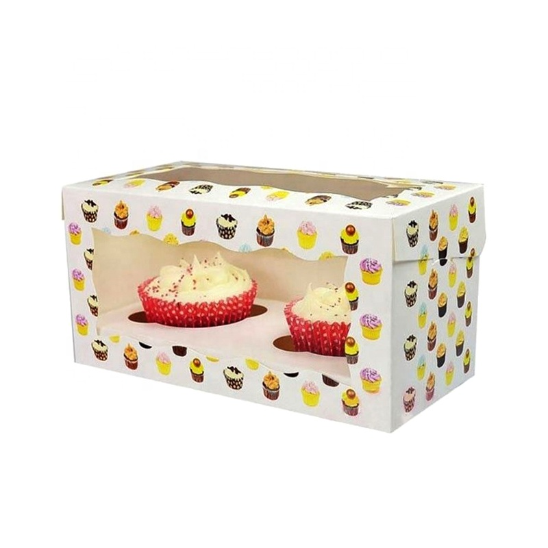 Custom Food Packaging Boxes Cupcake Boxes