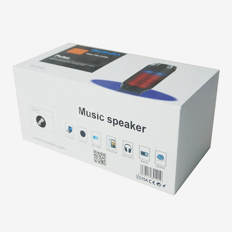 Full Closure Speaker Packaging Boxes
