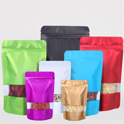 Colored Foil Self Sealing Pouches
