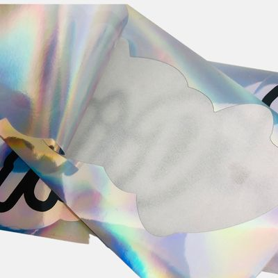 Customized Plain Laser Logo Sticker